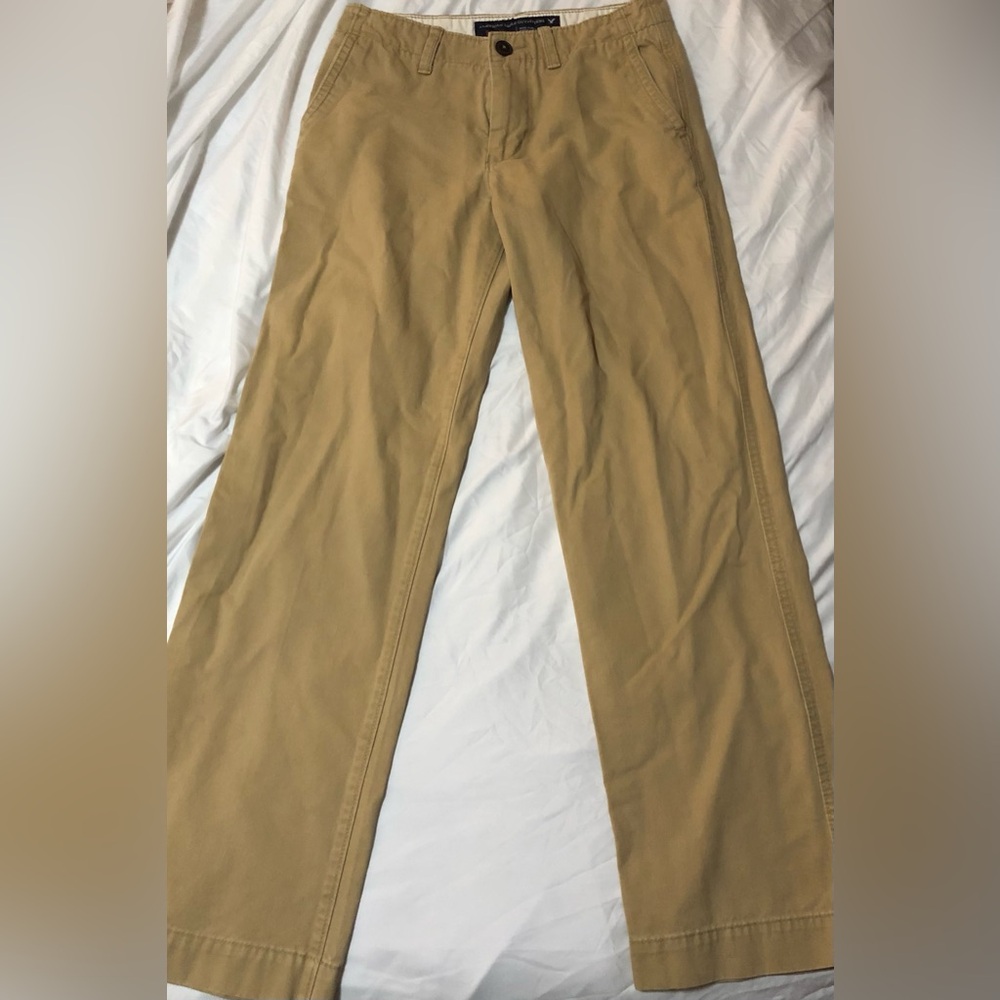 American Eagle Men’s Flat Front Khakis
